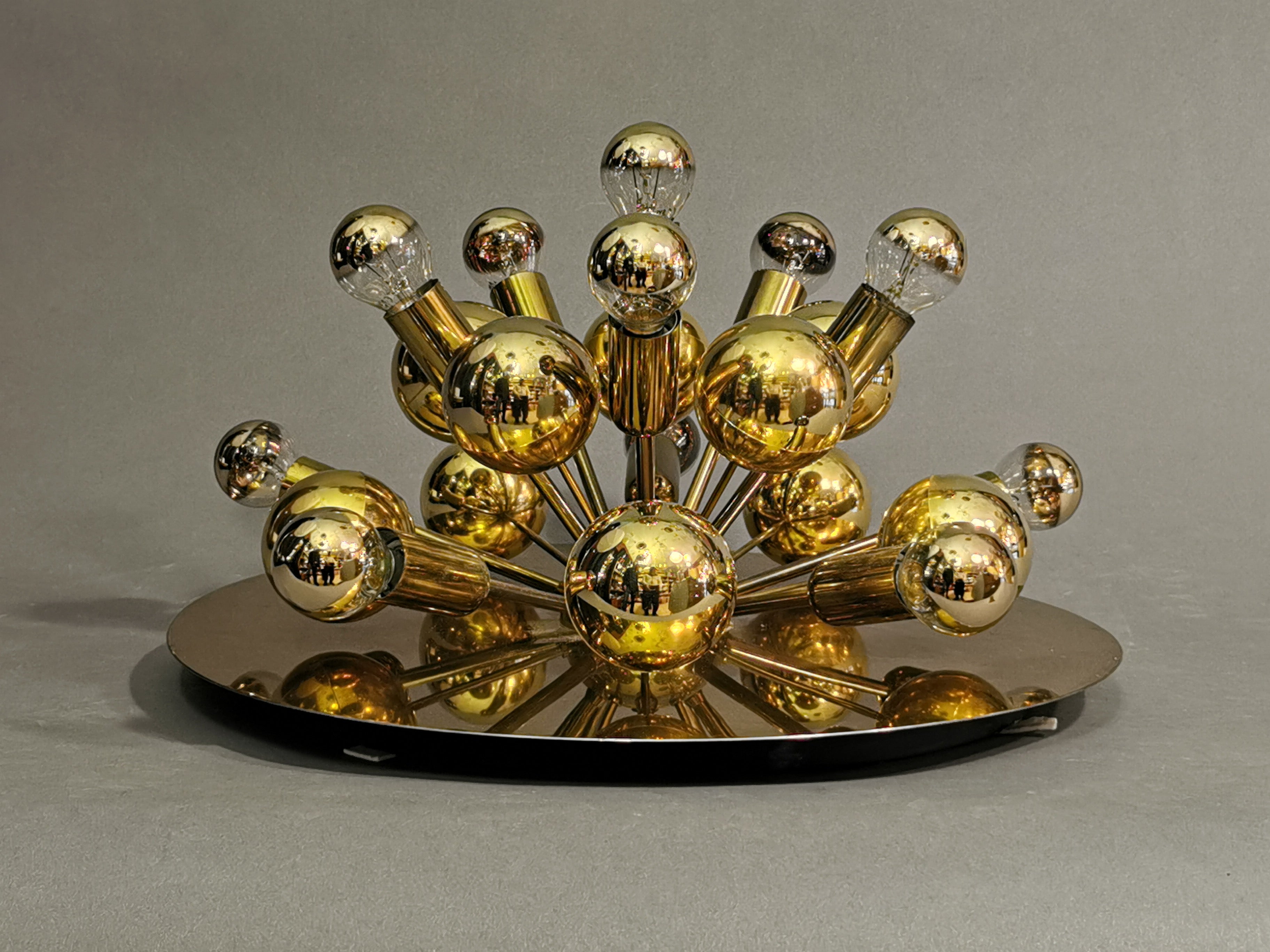 Sputnik Decken- bzw. Wandlampe von Cosack 0016