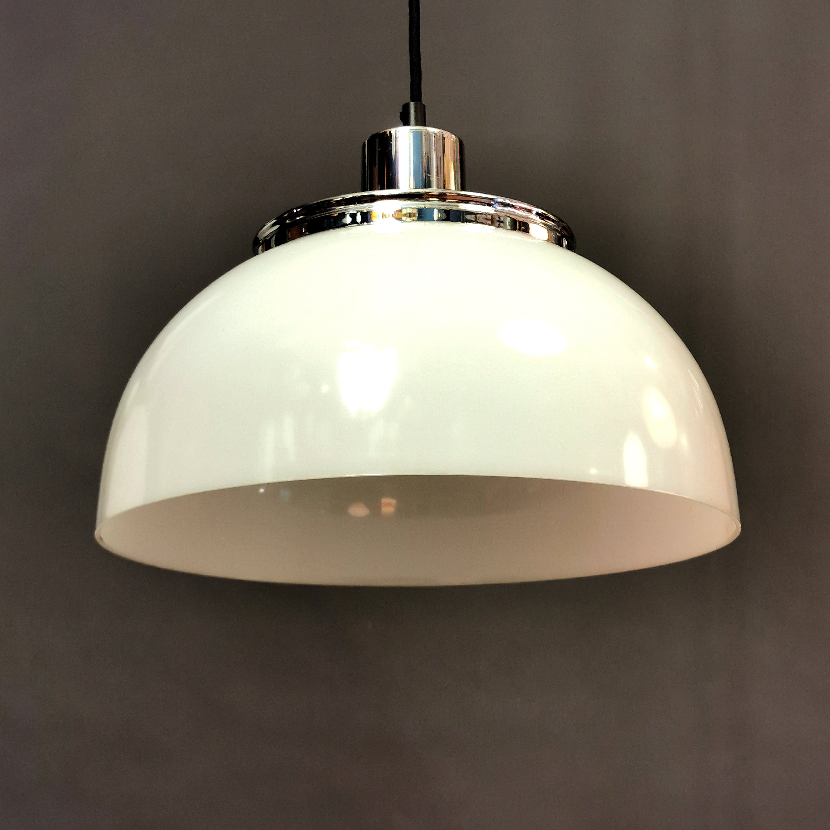 Meblo Harvey Guzzini Pendelleuchte 60er 70er 0055