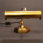 Klassische Klavierleuchte aus Messing von WMI 0054