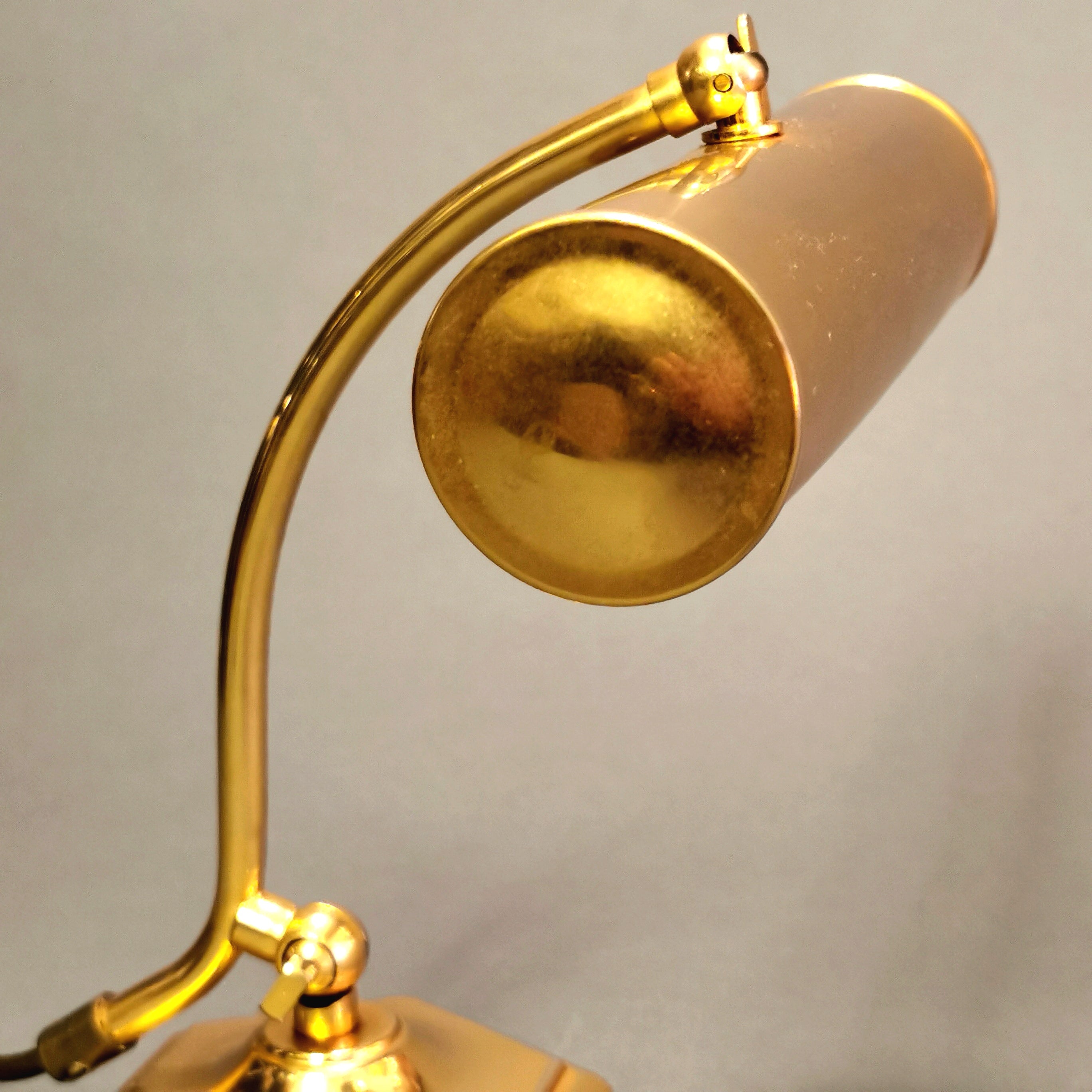 Klassische Klavierleuchte aus Messing von WMI 0054