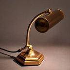 Klassische Klavierleuchte aus Messing von WMI 0054