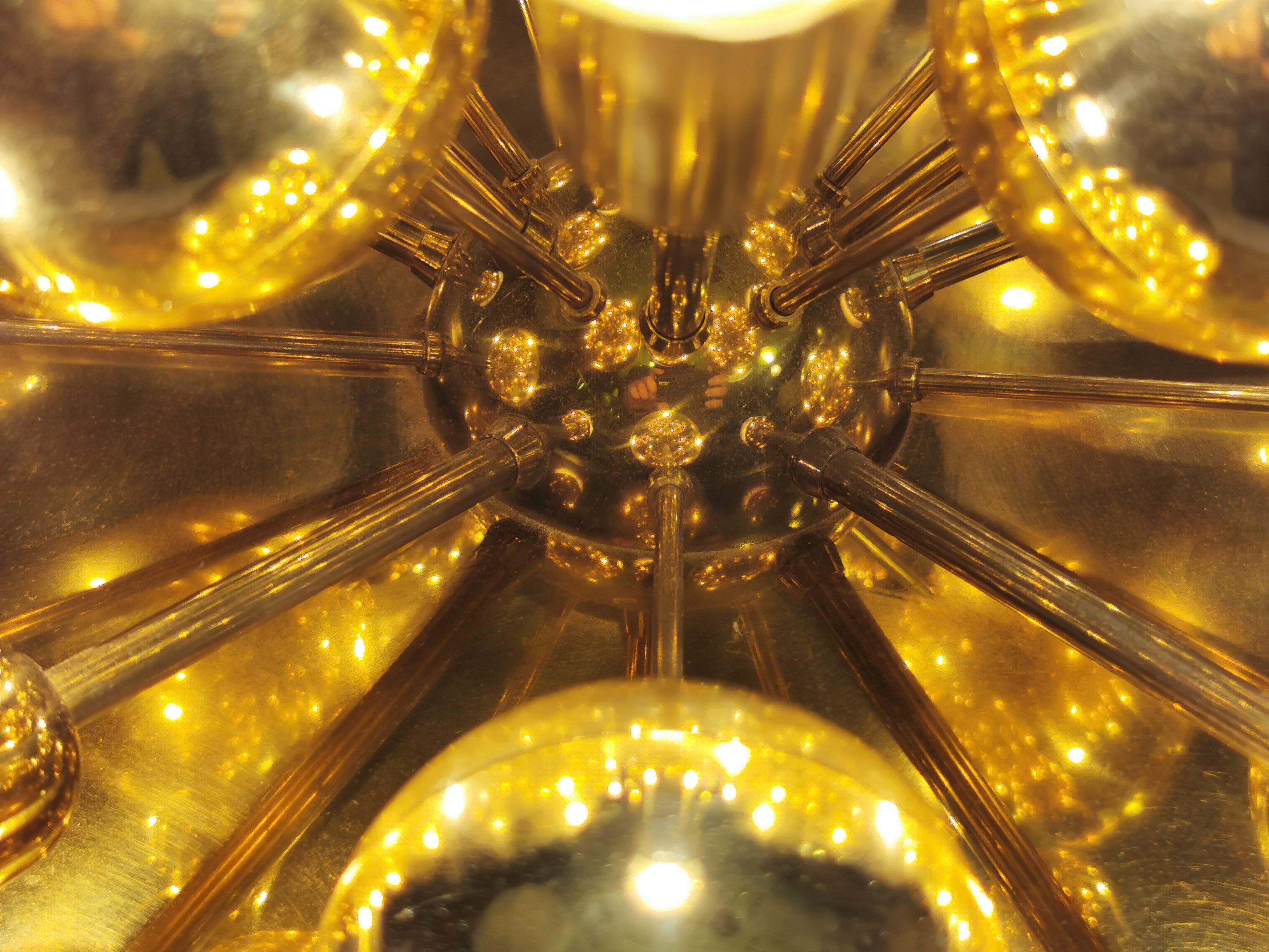 Sputnik Decken- bzw. Wandlampe von Cosack 0016