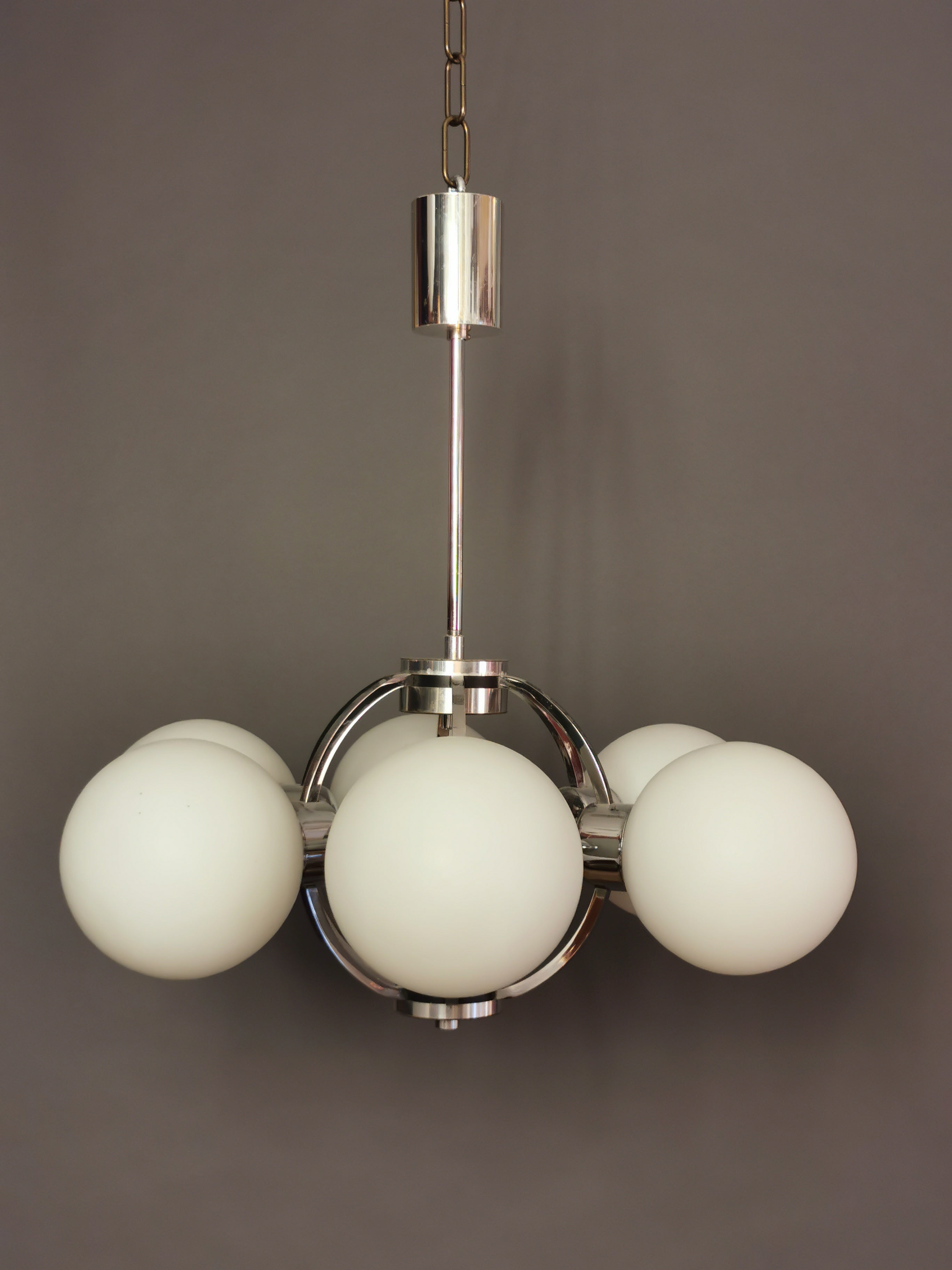 Sputnik 6er Opakglasleuchte