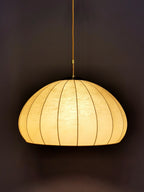 Original 60er Jahre Cocoon Pendelleuchte 0009