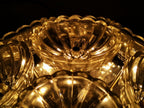 DDR Sputnik Wandleuchte, Deckenleuchte, Pusteblume