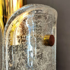 Original 60er Hängeleuchte Glashütte Limburg, 0037