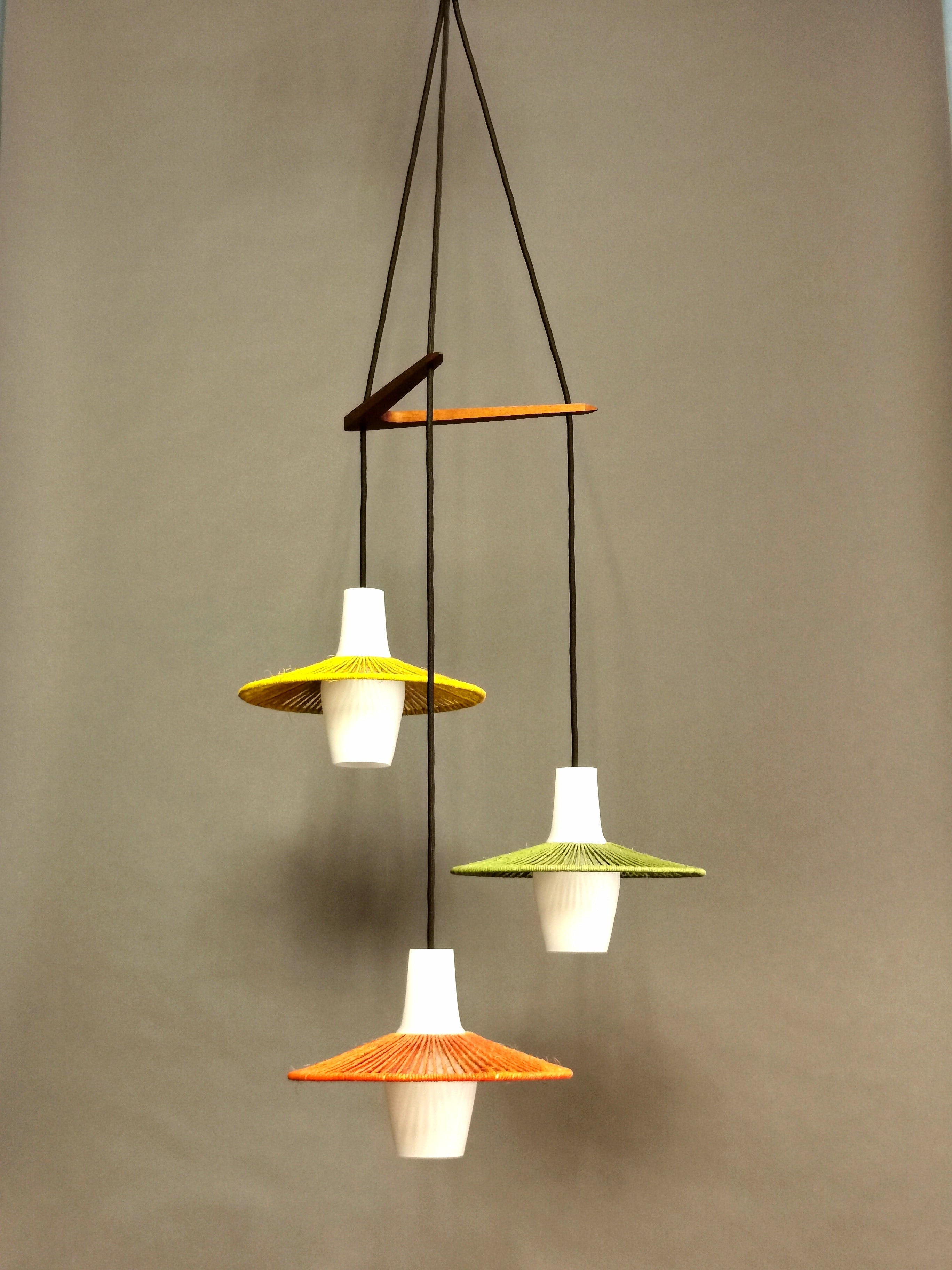 Original Kaskaden Leuchte 50er Jahre 0023