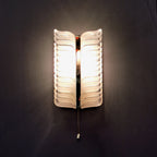 Original Eisglas Wandleuchte 0045