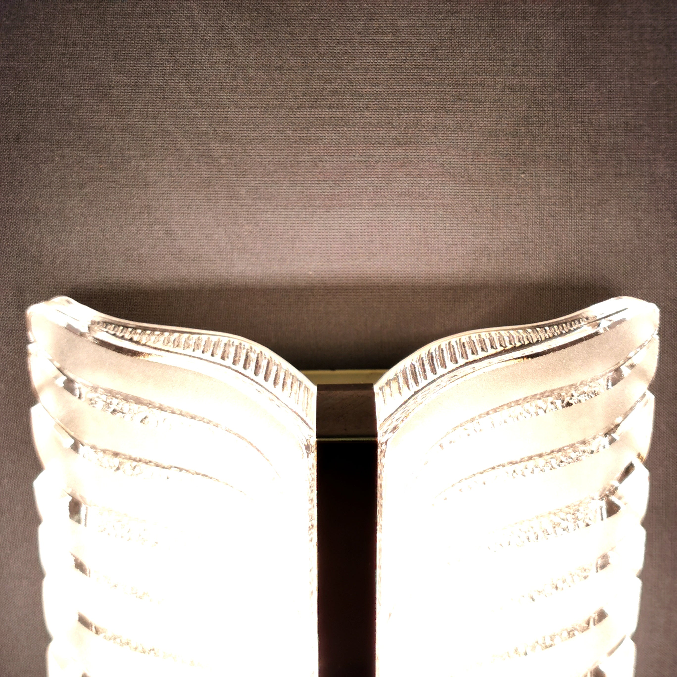 Original Eisglas Wandleuchte 0045