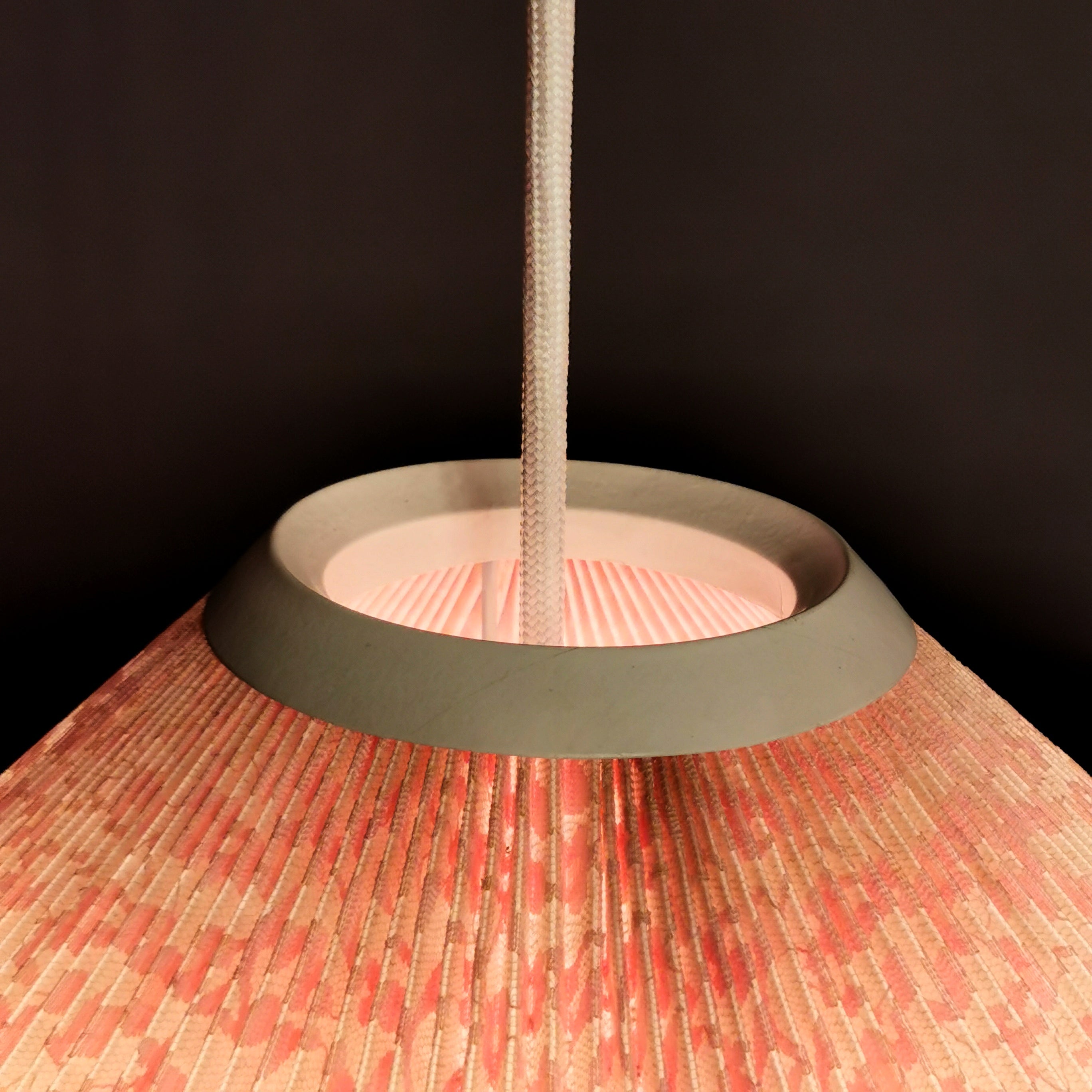 50er Jahre Pendelleuchte 0006