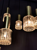 Original Vintage Pendelleuchte Kaskadenlampe 60er Jahre 0056