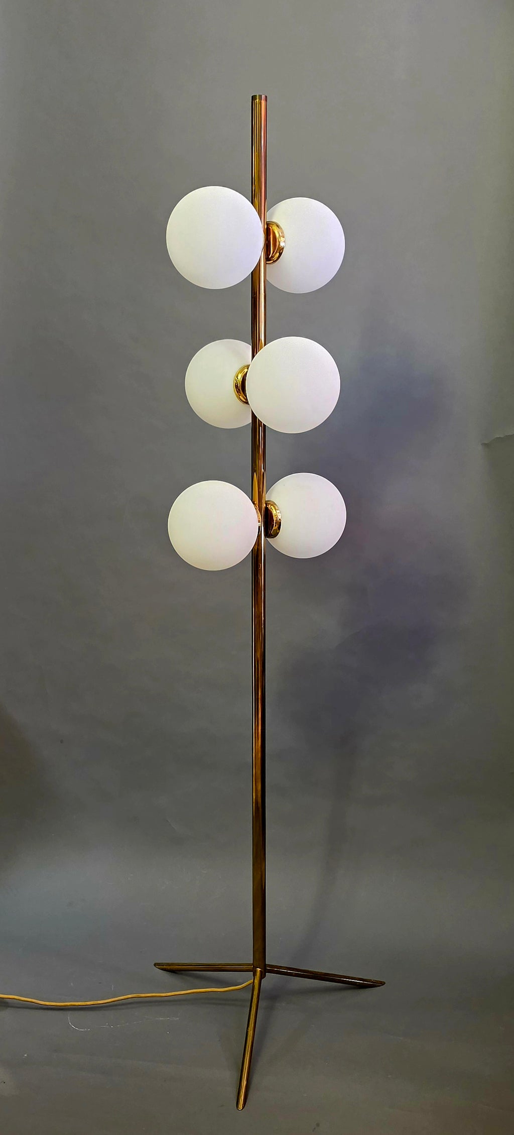 Original 60er Jahre Vintage Stehleuchte Sputnik 0066