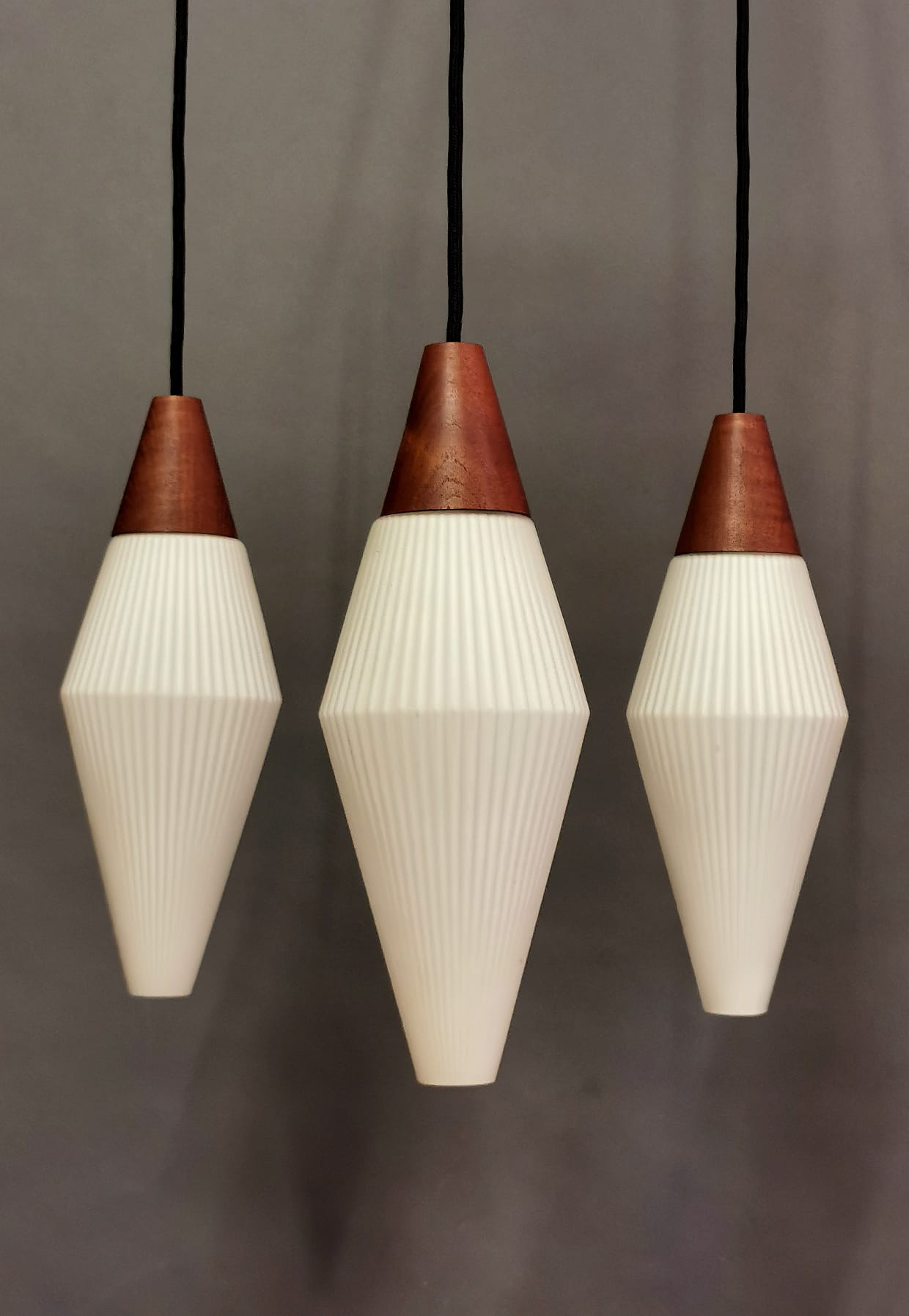 Original Vintage Kaskaden Leuchte 0031