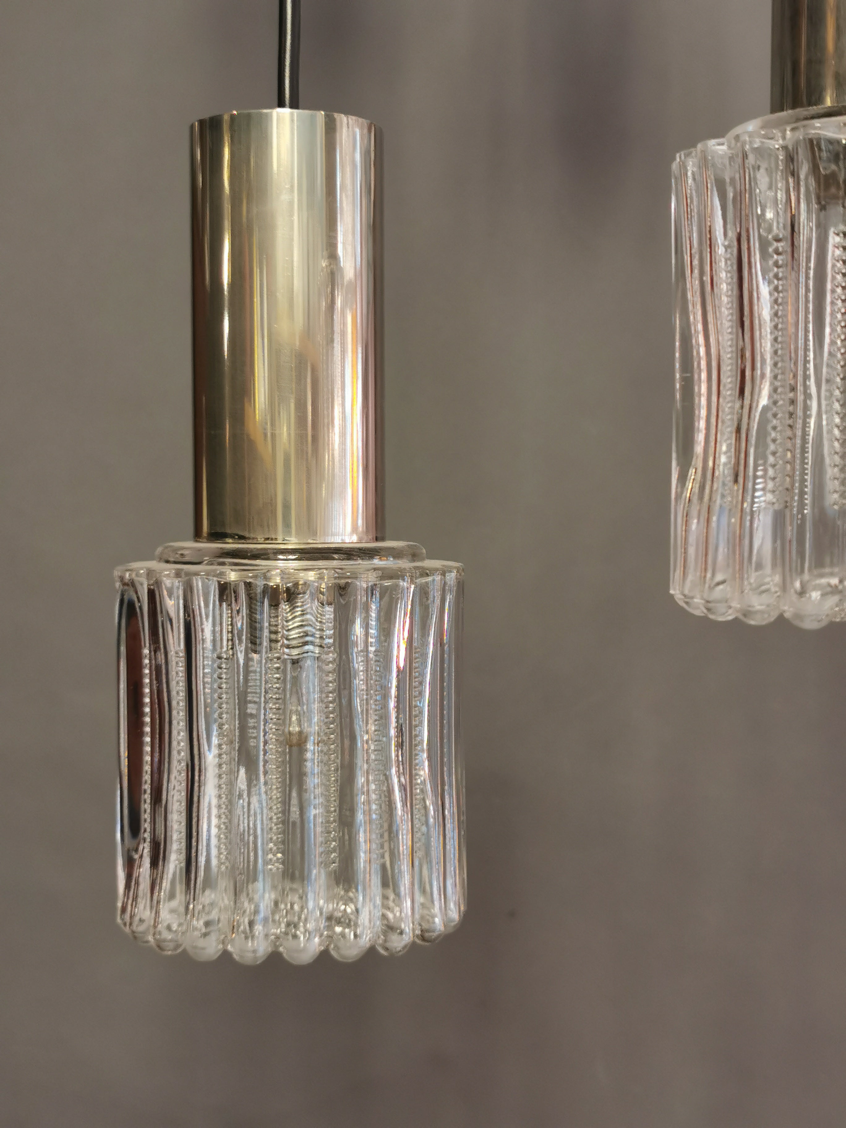 Original Vintage Pendelleuchte Kaskadenlampe 60er Jahre 0056