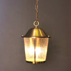 Original 60er Jahre Bubbleglas Hängeleuchte Jean Perzel zugeschrieben 0044