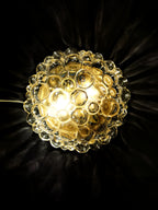 60er 70er Jahre bubleglas Wandleuchte, Deckenleuchte Helena Tynell 0017