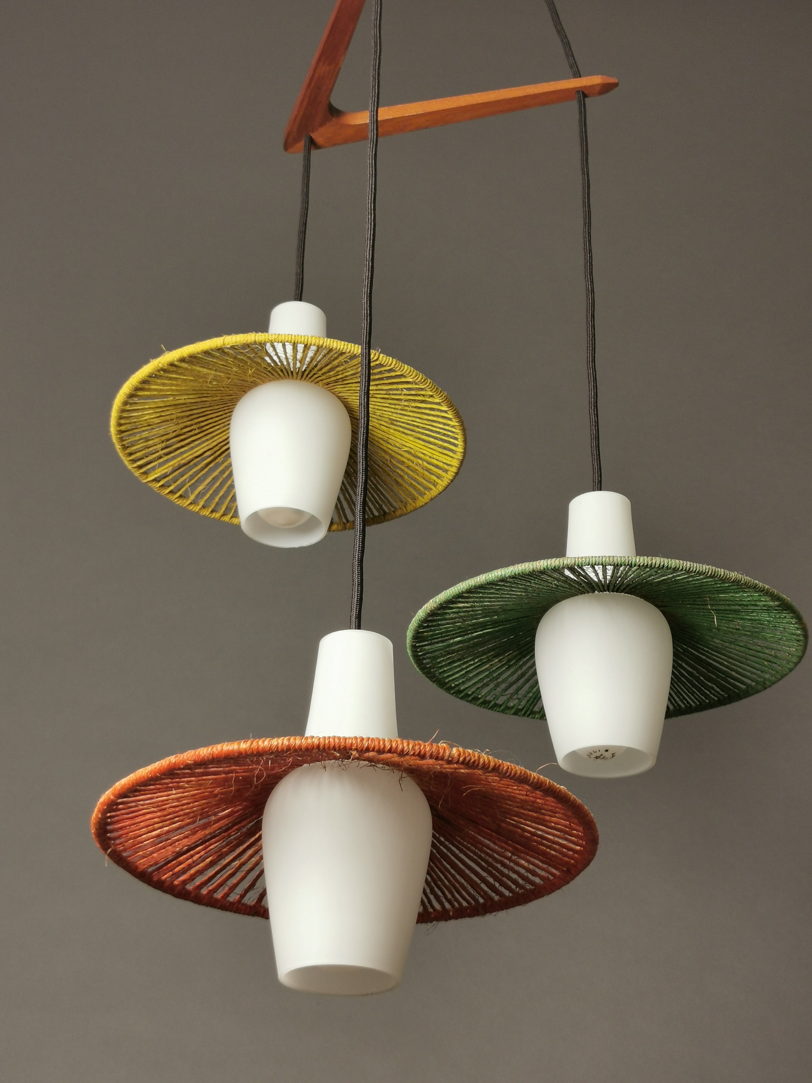 Original Kaskaden Leuchte 50er Jahre 0023