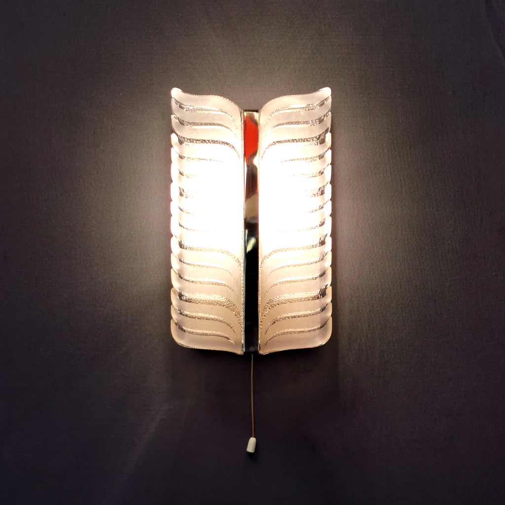 Original Eisglas Wandleuchte 0045