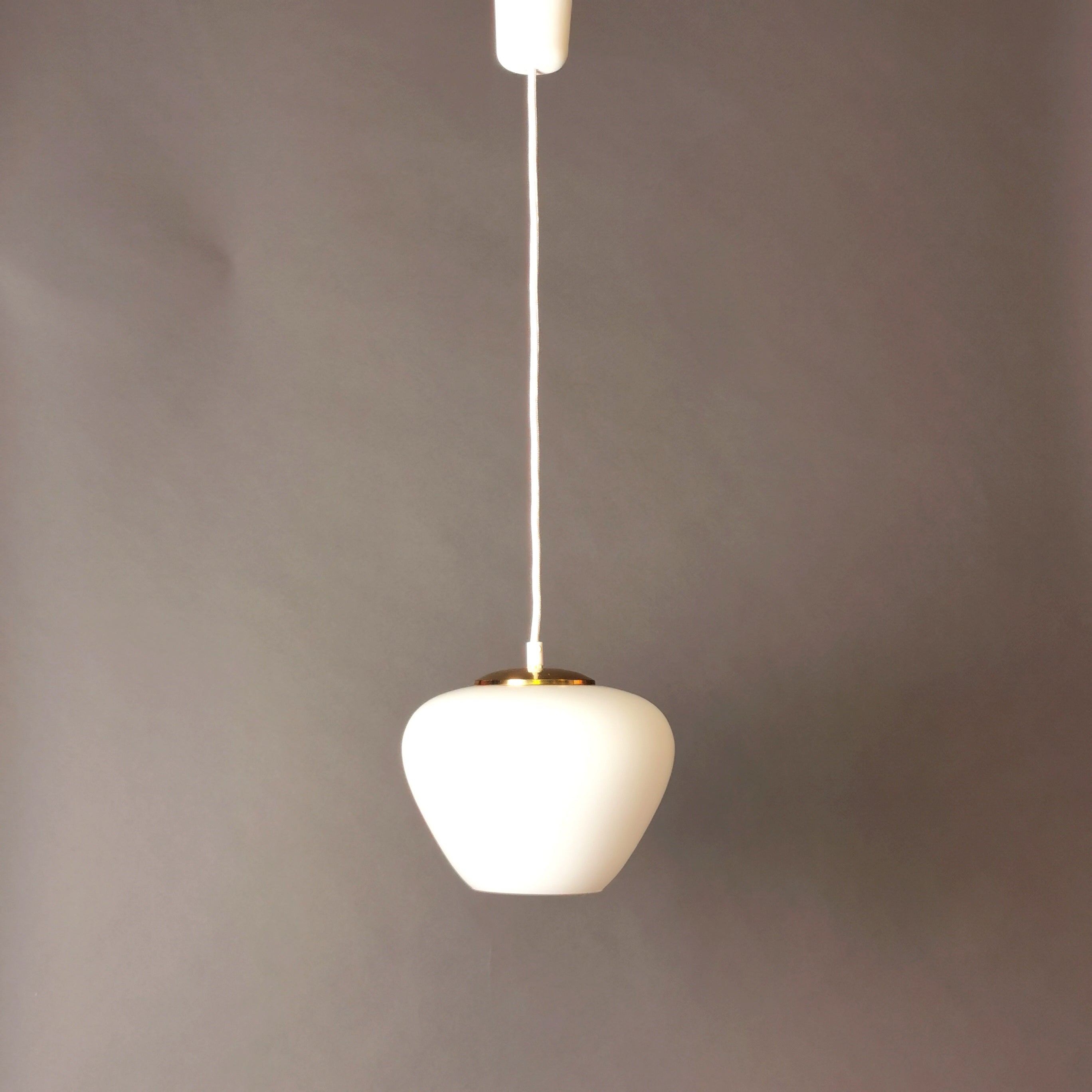 Original 50er 60er Pendelleuchte 0048