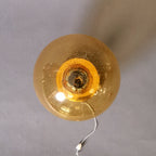 Original 60er Bubbleglas Wandleuchte 0040