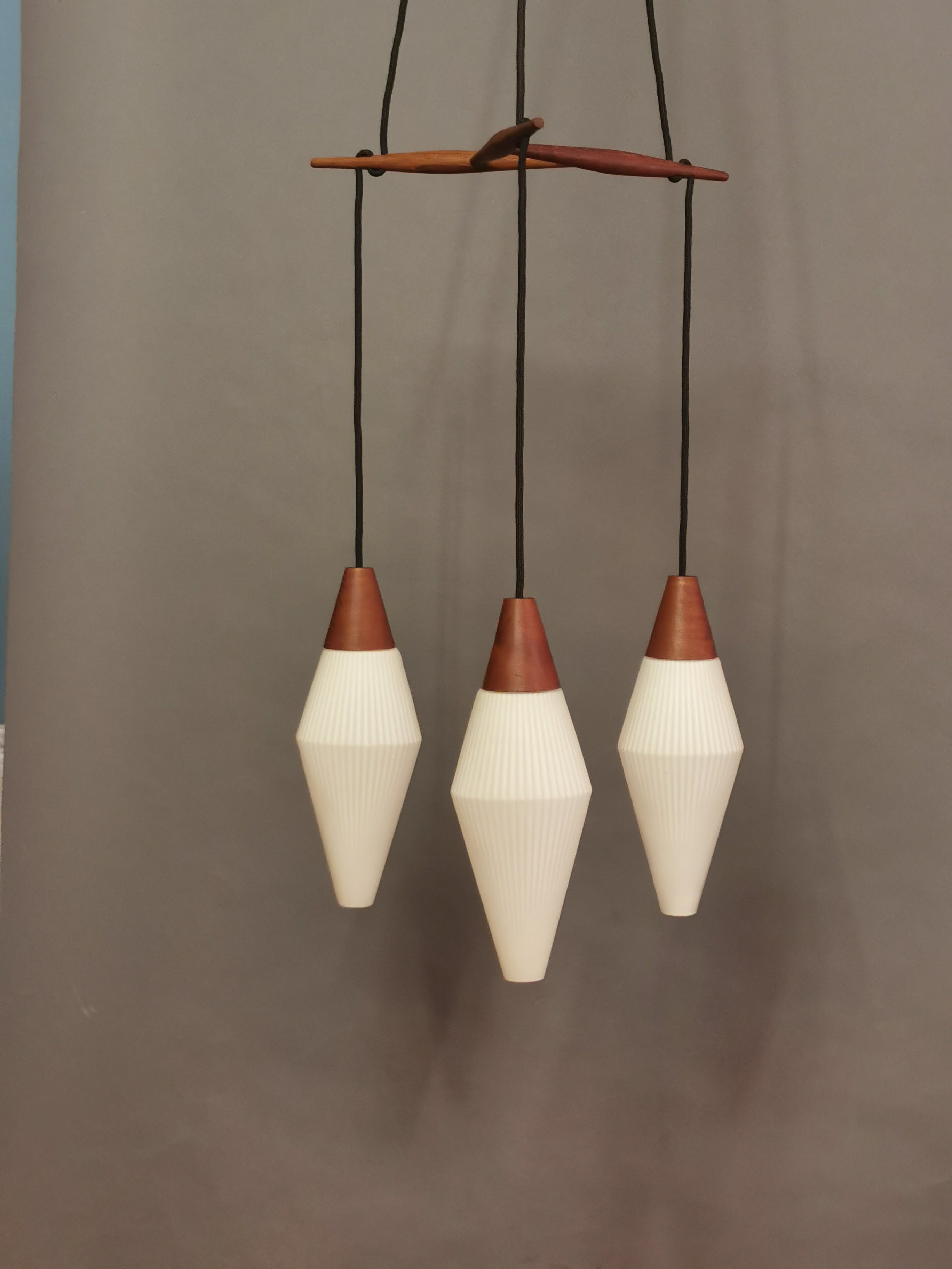 Original Vintage Kaskaden Leuchte 0031