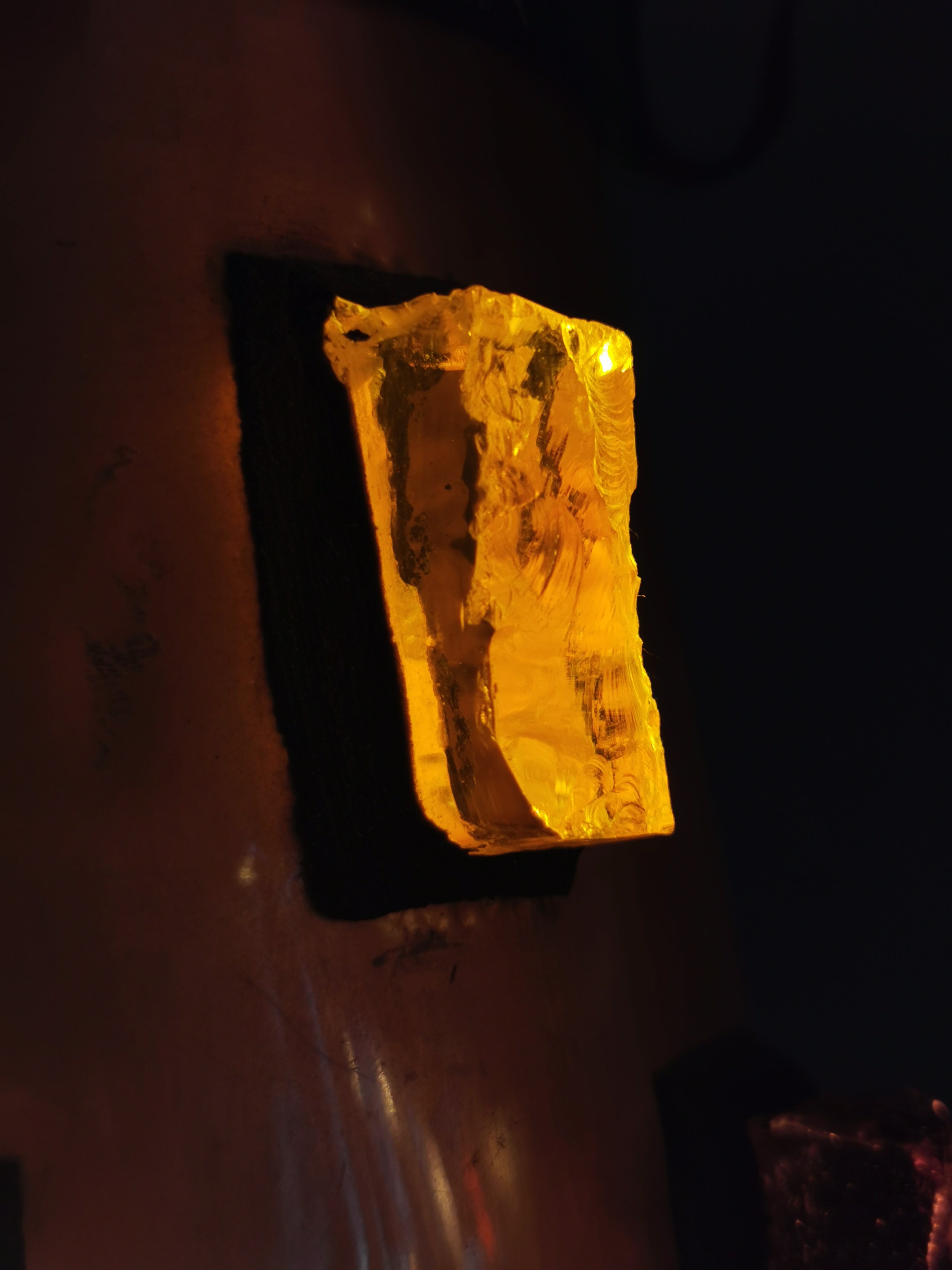 Kupfer Pendelleuchte 60er 70er 0014