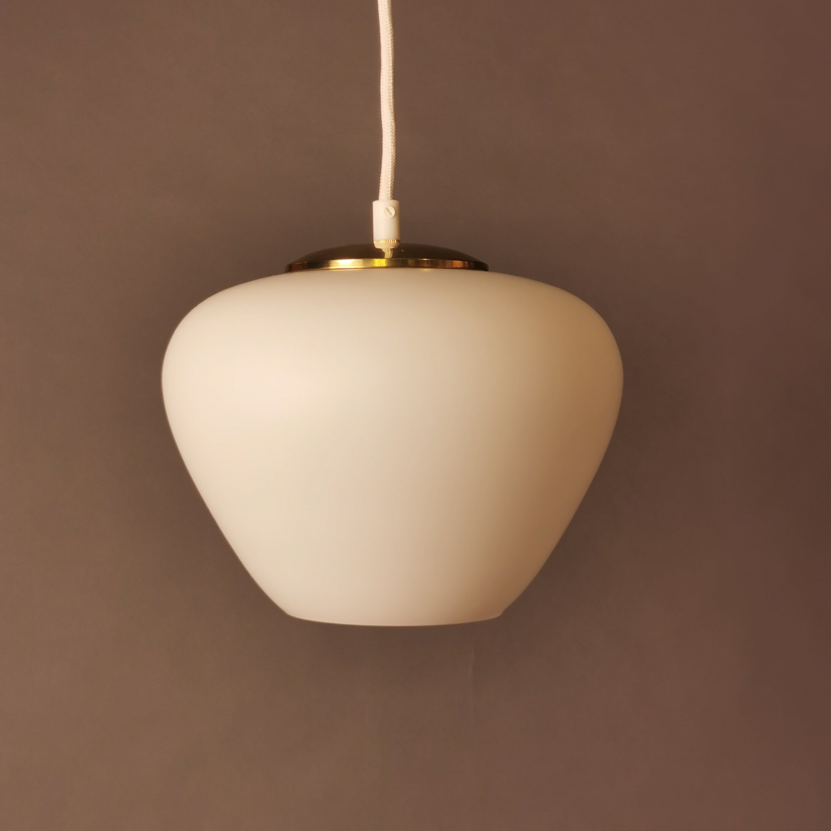 Original 50er 60er Pendelleuchte 0048