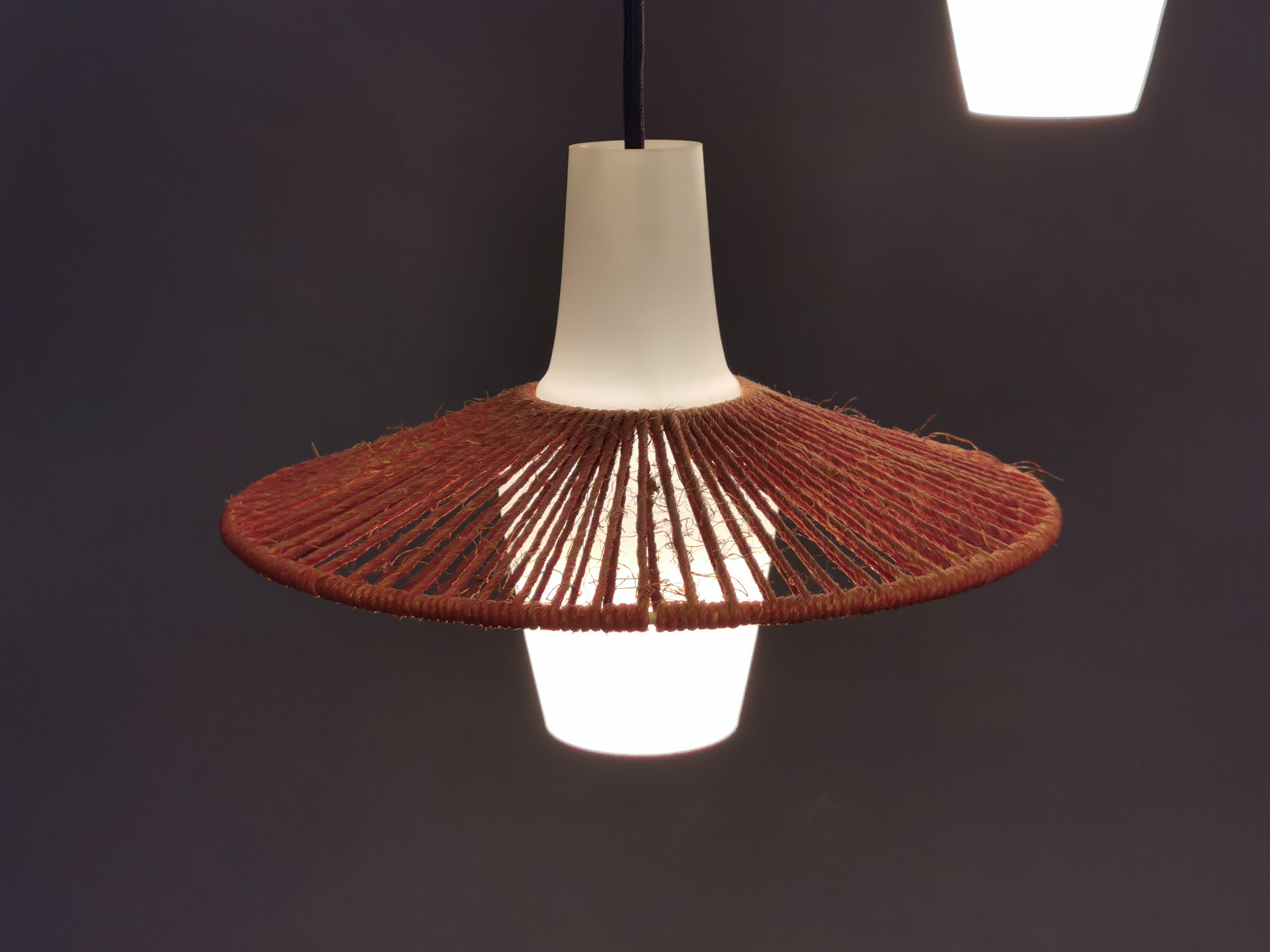 Original Kaskaden Leuchte 50er Jahre 0023