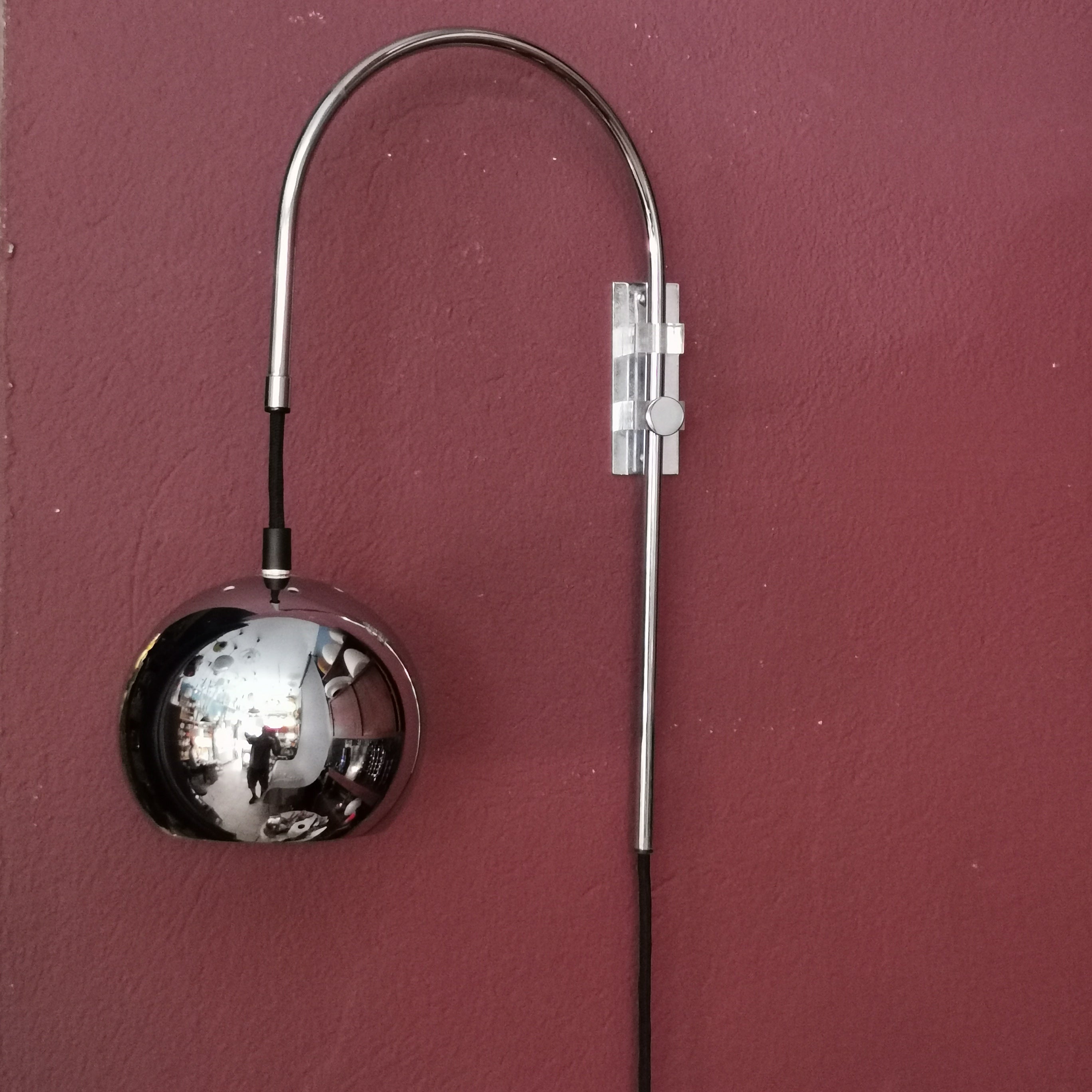 Original 60er 70er Jahre Wandleuchte 0029