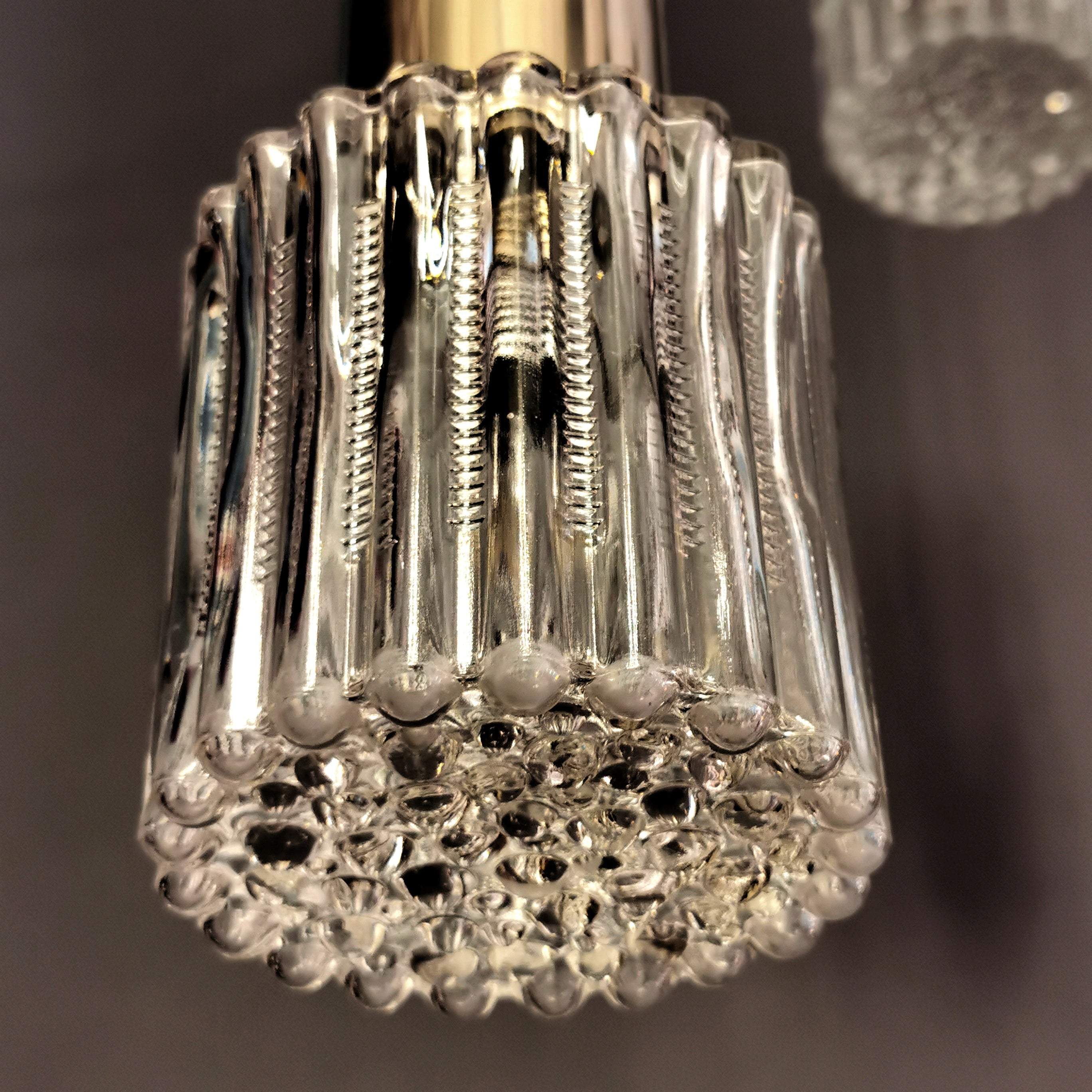 Original Vintage Pendelleuchte Kaskadenlampe 60er Jahre 0056