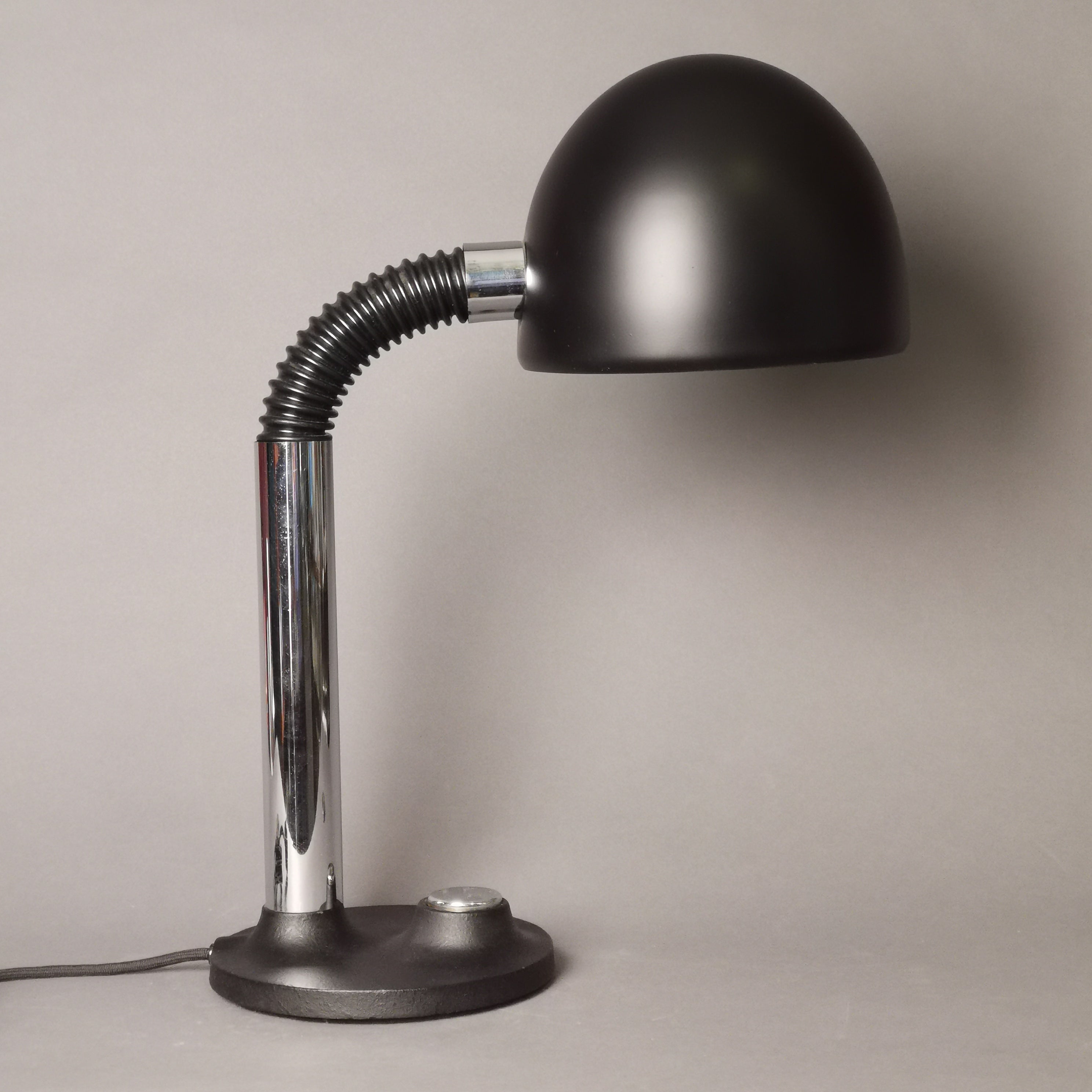 70er  Schreibtischleuchte Hillebrandt 0034