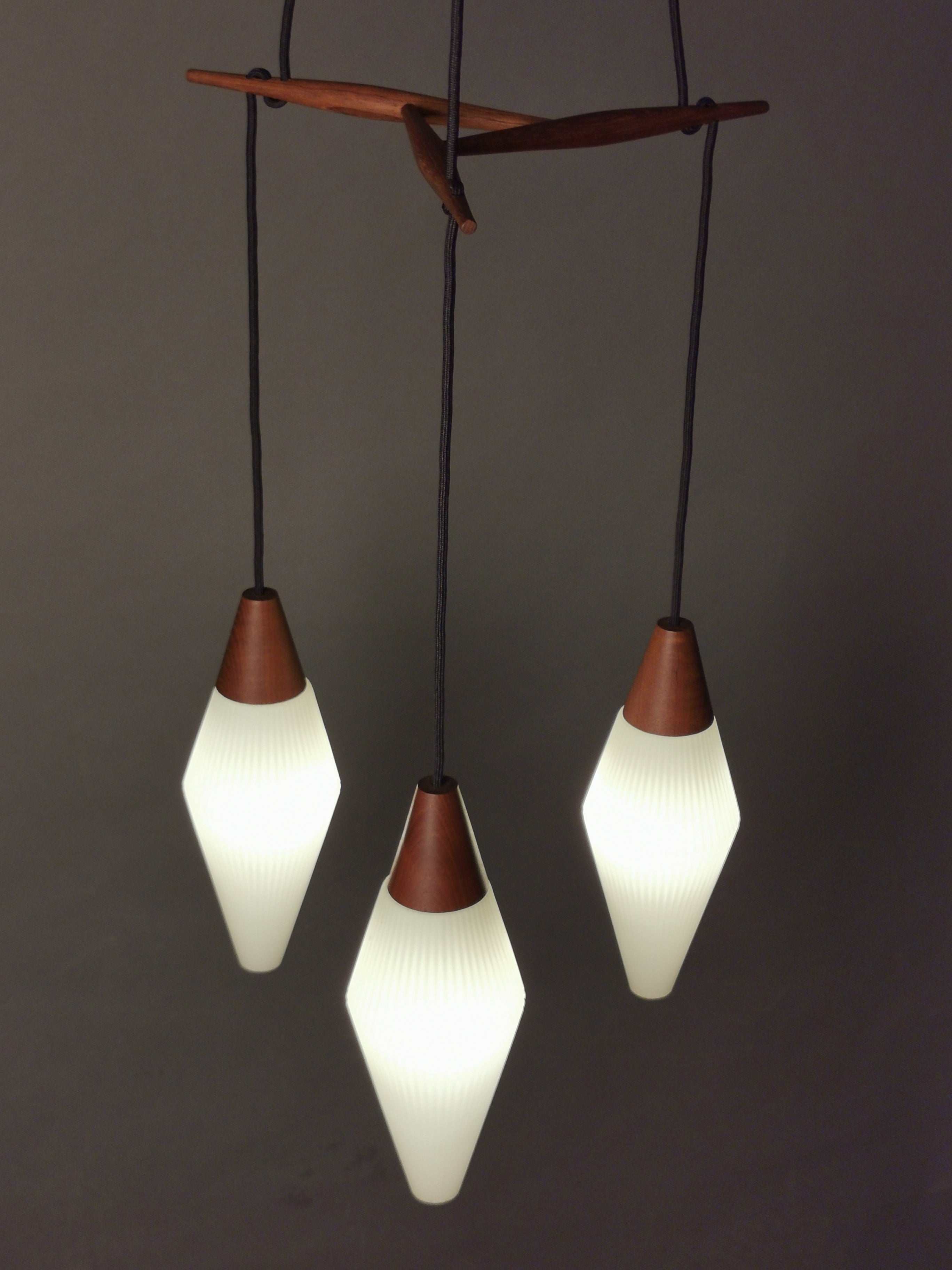 Original Vintage Kaskaden Leuchte 0031