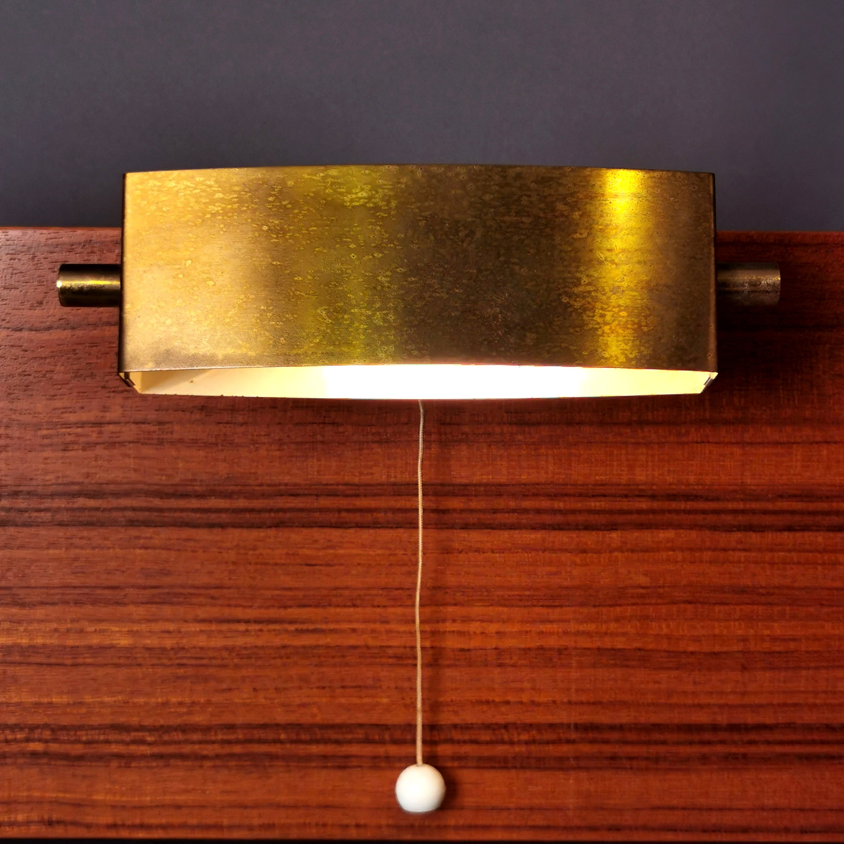 50er Jahre Original Paul Neuhaus Bettleuchte 0042