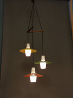 Original Kaskaden Leuchte 50er Jahre 0023