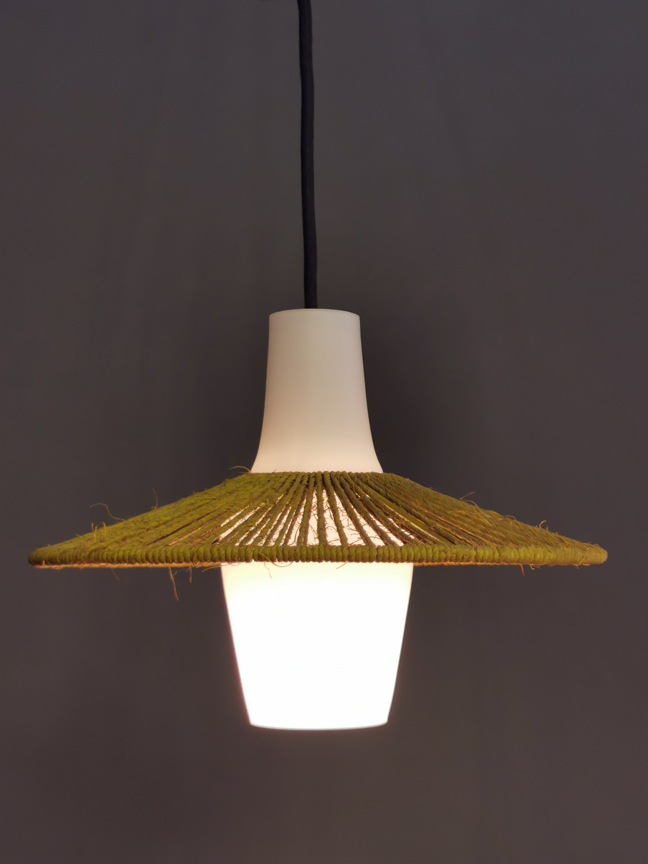 Original Kaskaden Leuchte 50er Jahre 0023