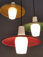 Original Kaskaden Leuchte 50er Jahre 0023