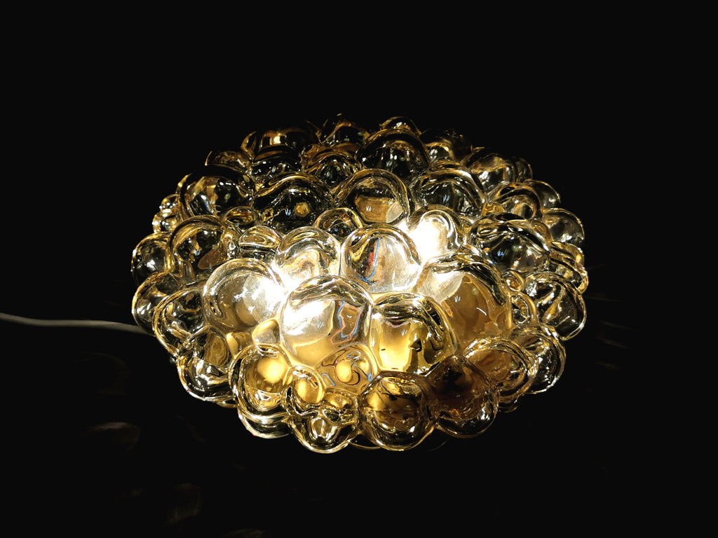 60er 70er Jahre bubleglas Wandleuchte, Deckenleuchte Helena Tynell 0017